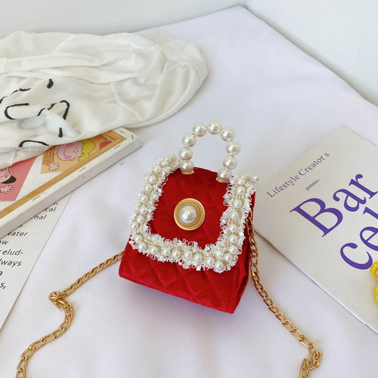 Bolso Crossbody Terciopelo Dorado Princesa - Image 37