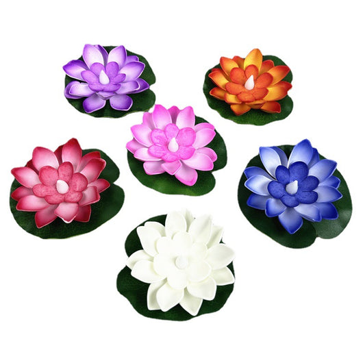 Lámpara Nocturna LED Flotante con Loto Acuático e Inducción por Movimiento - Image 4