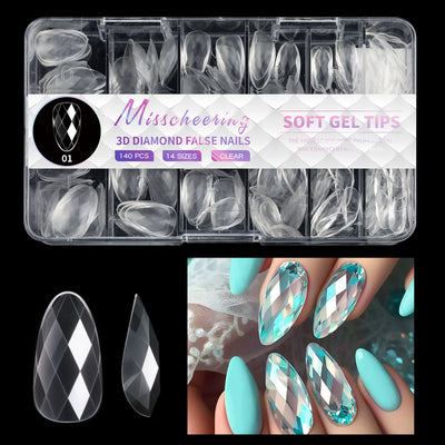 Puntas de Uñas 3D Diamond Wear de Larga Duración - Image 17