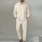 Cardigan Blazer Slim Fit para Hombre - Chaqueta Otoño con Bolsillos y Solapas