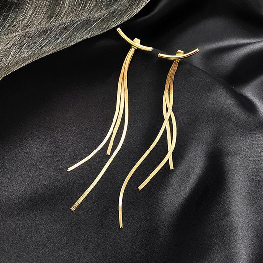 Aretes de Borla Elegantes para Mujer