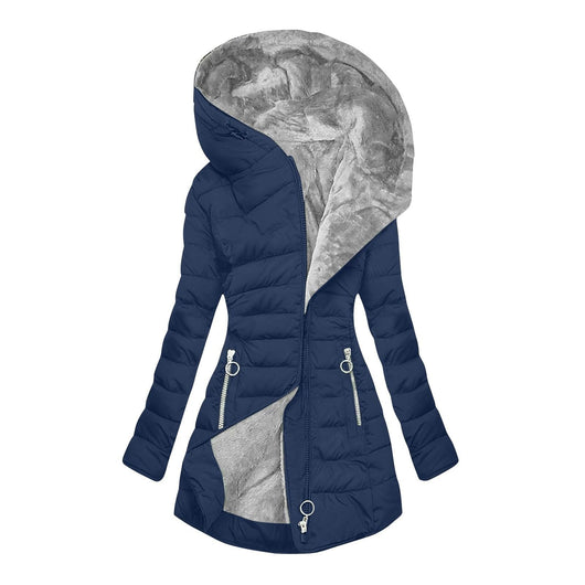 Chaqueta de Algodón Cálida con Capucha y Mangas Largas - Image 15