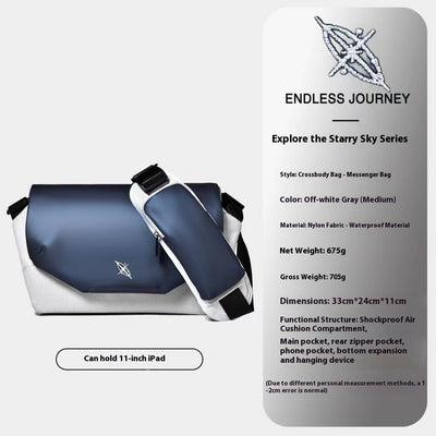 Mochila Bandolera Cámara Nebulosa Capacidad Grande para Niños y Adolescentes - Image 4