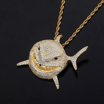 Dije Tiburón Elegante con Circonitas - Image 19