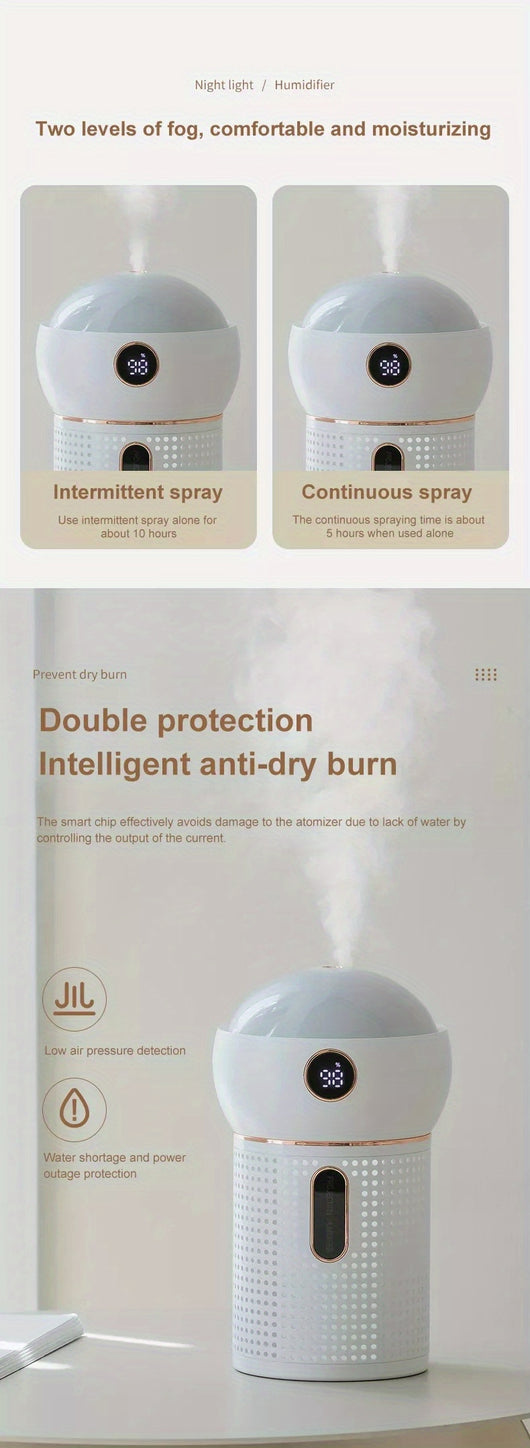 Humidificador con Proyector LED y Aromaterapia de Gran Capacidad - Image 10