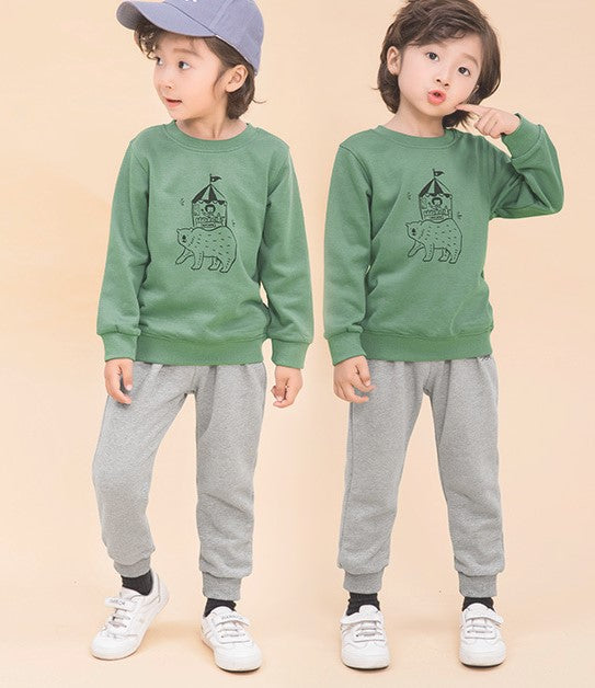 Pantalones de chándal casual para bebé