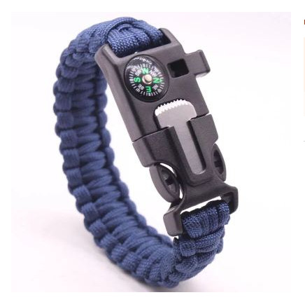 Pulsera de Cuerda Tejida Estilo Náutico