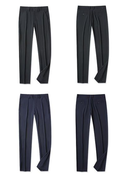 Pantalones de Vestir Primavera Hombre Resistentes a Arrugas sin Planchado - Image 10