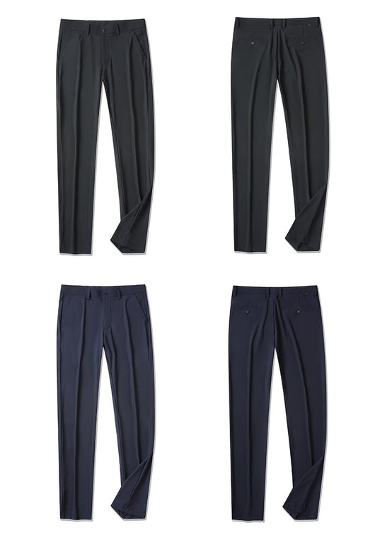 Pantalones de Vestir Primavera Hombre Resistentes a Arrugas sin Planchado - Image 10