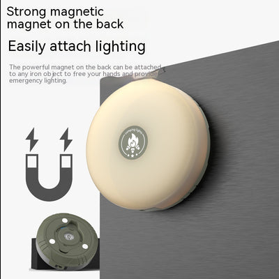 Linterna Camping Recargable 7 Colores con Luz Ambiental - Image 2