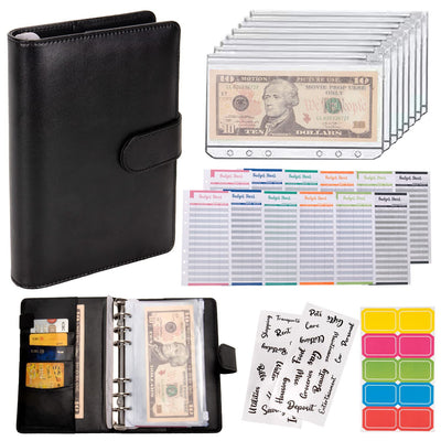 Cuaderno de Piel Macaron con Cartera Integrada y Compartimento para Billetes - Image 7
