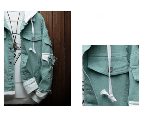 Chaqueta de Mezclilla con Capucha - Image 6