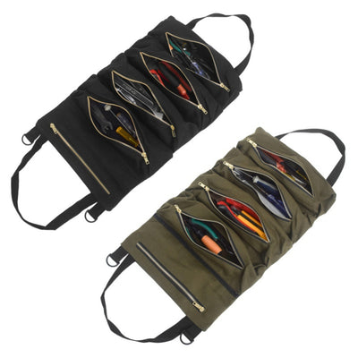 Bolsa de almacenamiento colgante multiusos en lona - Image 7