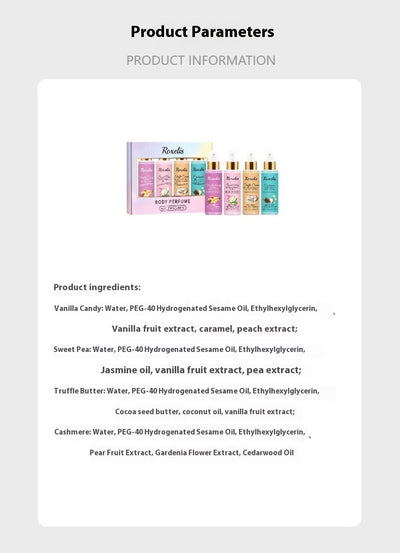 Kit de Perfume Corporal de Frutas Duradero - Fragancia Elegante de Larga Duración - Image 6