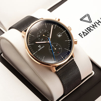 Reloj de Cuarzo Elegante sin Mecanismo
