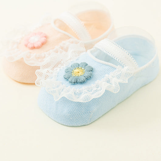 Calcetines Antideslizantes de Algodón Fino para Bebé y Niño Pequeño - Image 3