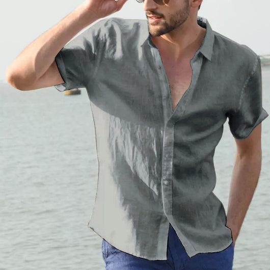 Camisas Casuales de Verano para Hombre - Colección Europea y Americana - Image 14