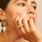 Anillo de Perla en Cobre - Joya Minimalista Elegante