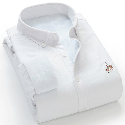 Camisa Térmica Hombre Oxford Gruesa con Forro de Lana - Image 11