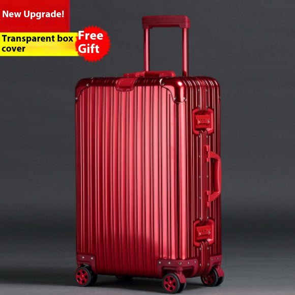 Maleta de Viaje Metálica Unisex Premium