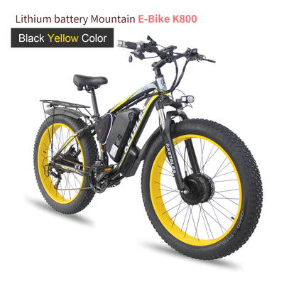 Bicicleta Eléctrica Dual Motor 21 Velocidades con Frenos de Aceite y Batería de Litio - Image 20