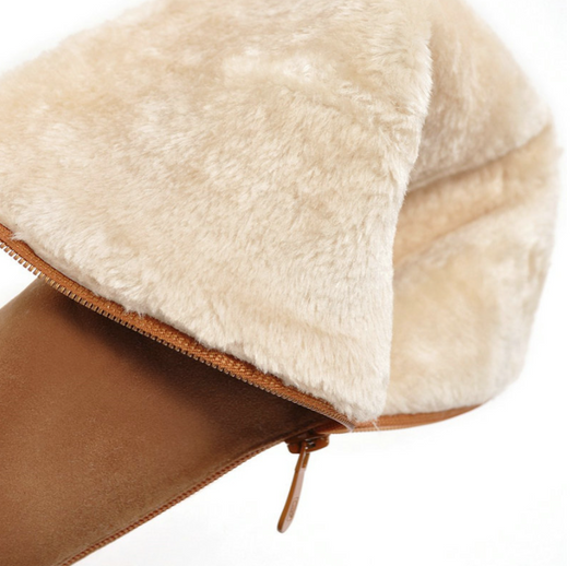 Botas Largas de Invierno con Tacón Medio y Hebilla Decorativa - Image 9