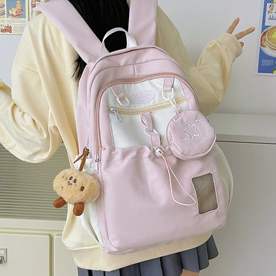 Mochila Escolar para Niñas de Estilo Coreano - Image 3