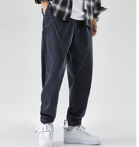 Pantalones Casuales Estilo Coreano Capri Ajustados - Image 6