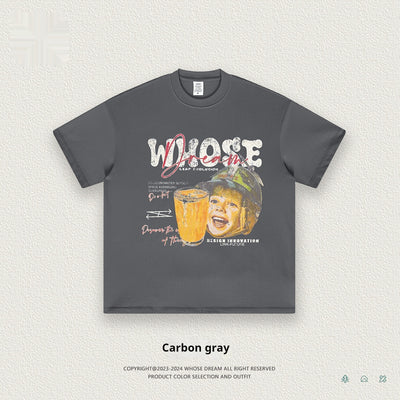 Playera Infantil Estampada con Diseño Cartoon Lavado Distressed - Image 5
