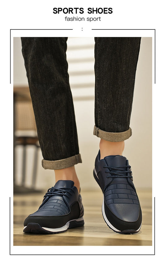 Zapatos Casuales de Cuero para Hombre - Resistentes y Antideslizantes - Image 12