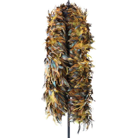 Bufanda de Plumas de Gallina Colorida - Accesorios Velvet Catwalk - Image 5