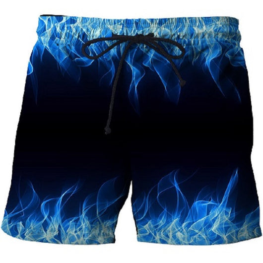 Shorts de Baño 3D con Estampado Divertido Transpirables para Deportes Acuáticos
