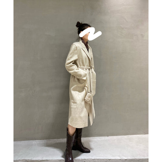 Abrigo Largo Cortavientos para Mujer - Chaqueta Otoñal Elegante