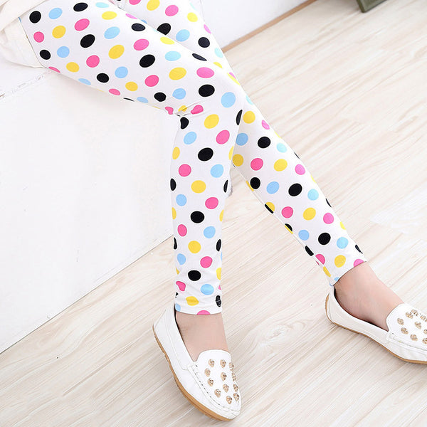 Leggins Estampados para Niñas Primavera y Otoño