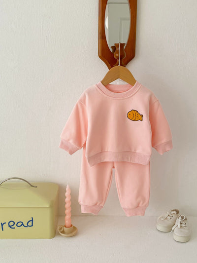 Conjunto de Pantalón y Suéter con Pez Bordado - Image 38