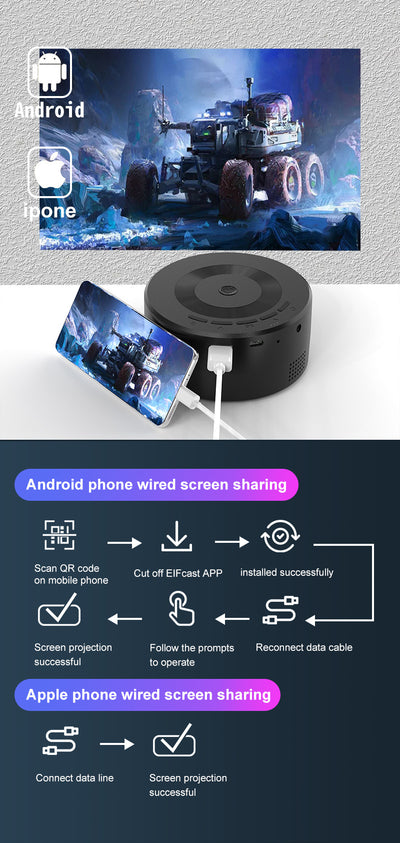 Proyector Portátil Mini - Cine en tu Bolsillo - Image 12