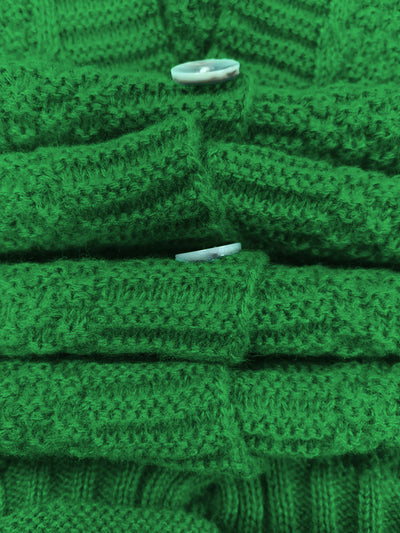 Cardigan de Punto V-Neck Casual Versátil para Otoño - Image 13