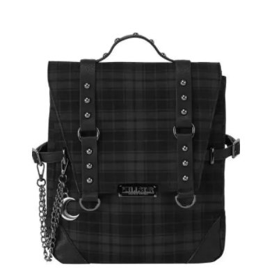Mochila con Cadena de Cuadros - Image 7