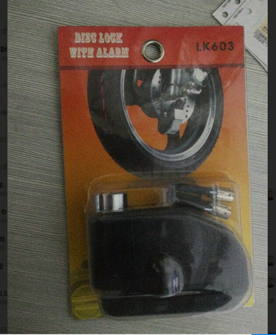 Candado de Disco de Freno con Alarma Anti-robo para Motocicleta - Image 4