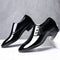 Zapatos Formales de Hombre Talla Grande con Acabado Brillante