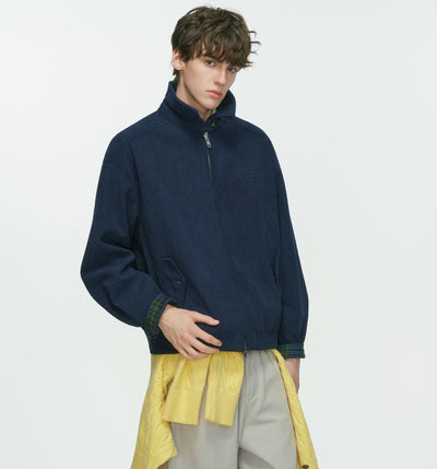 Chaqueta de Pana Estilo Granero Retro Americano con Cuello Tipo Camisero - Image 7