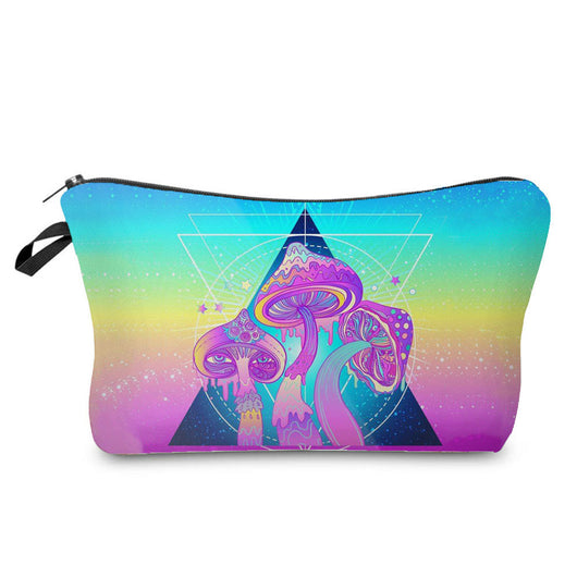 Bolsa de Cosméticos con Estampado de Hongos Fantasy - Image 31