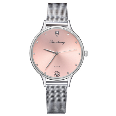 Reloj de Pulsera Verde con Escala de Diamantes - Cuarzo de Diseño Premium - Image 9