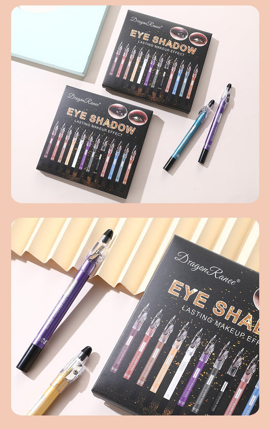 Set de 12 Sombras de Ojos en Barra Perlada Seda Natural - Image 12