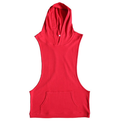 Chaleco Deportivo sin Mangas con Capucha para Hombre - Image 5
