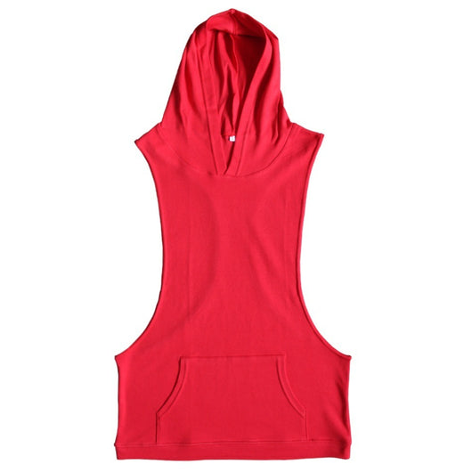 Chaleco Deportivo sin Mangas con Capucha para Hombre - Image 5
