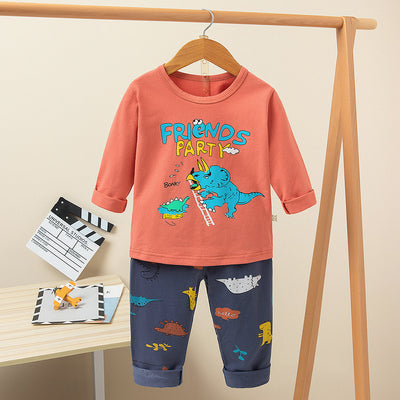 Pijama Infantil Estampado con Diseños Divertidos - Conjunto Cómodo para Casa - Image 23