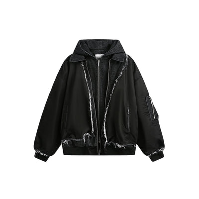 Chamarra Hoodie Retro Americana con Costura Industrial Reforzada - Image 6