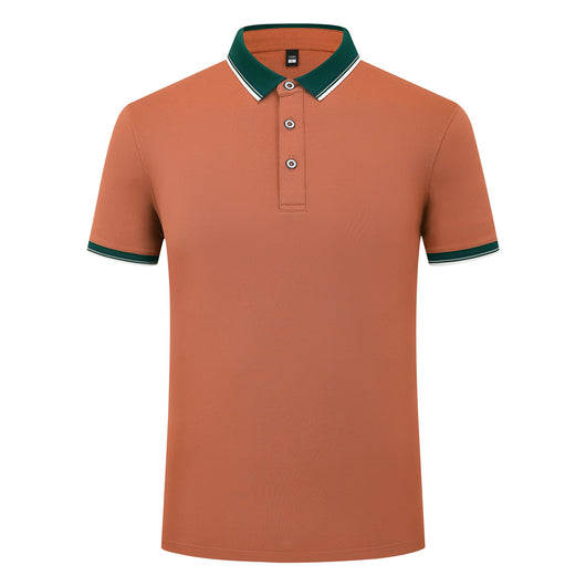 Polo Elástico de Algodón con Combinación de Colores - Image 12