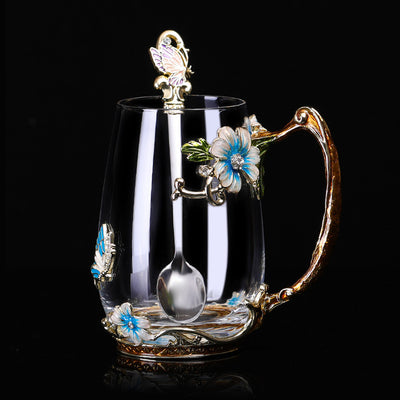 Taza de Té Floral con Tapa - Regalo Premium - Image 7